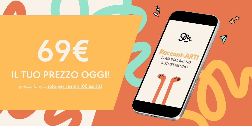 raccontarti corso storytelling e personal brand per artisti di sara maira art strategist e artist coach