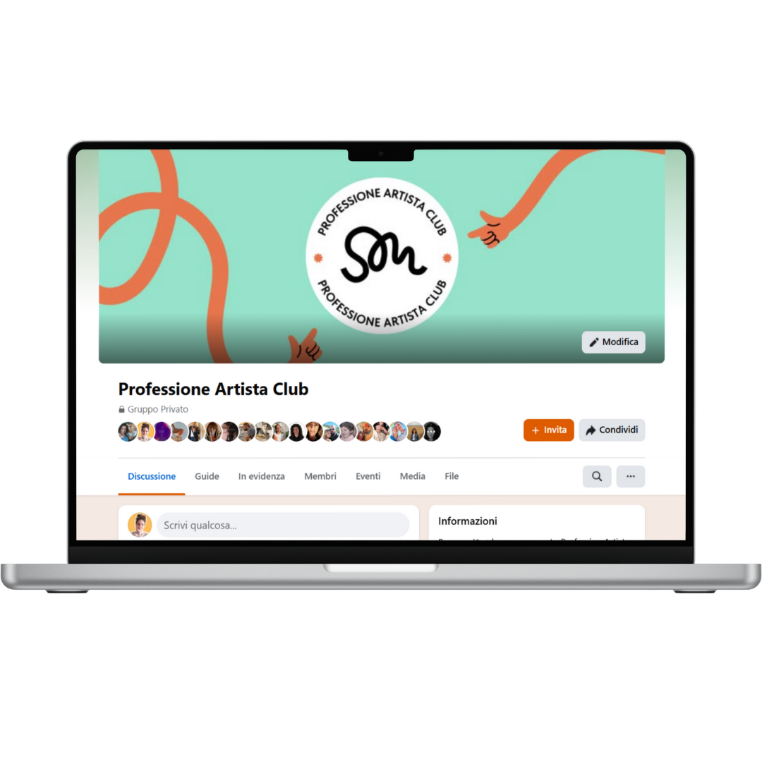 Gruppo Facebook Professione Artista Club