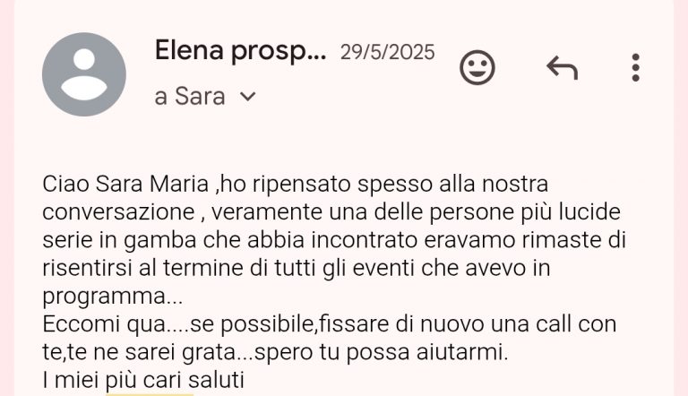 recensioni Sara Maira Art Business Strategist per artisti e creativi, artist coach e artist manager