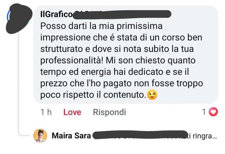 recensioni Sara Maira Art Business Strategist per artisti e creativi, artist coach e artist manager